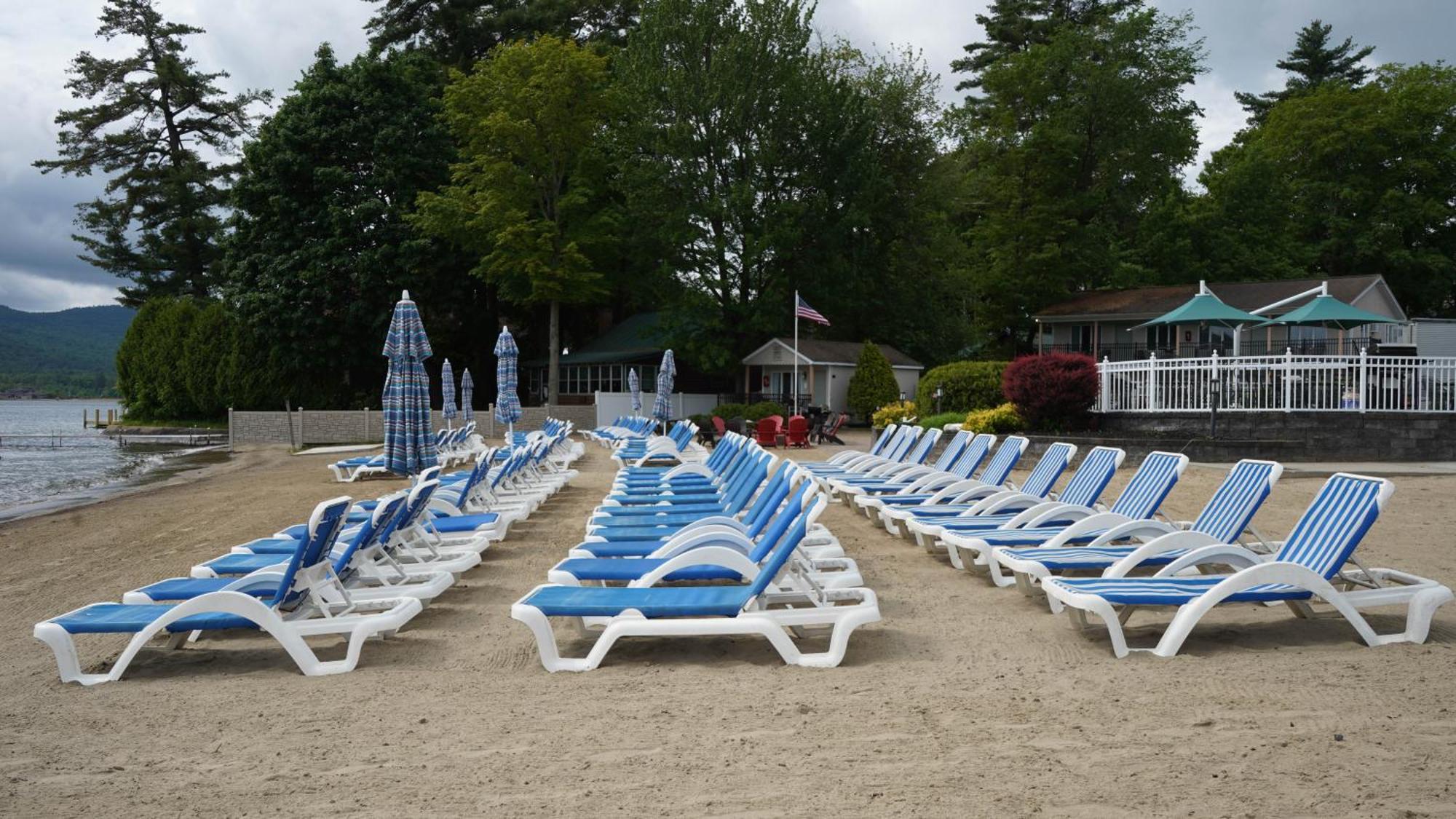 Marine Village Resort Lake George Exterior foto